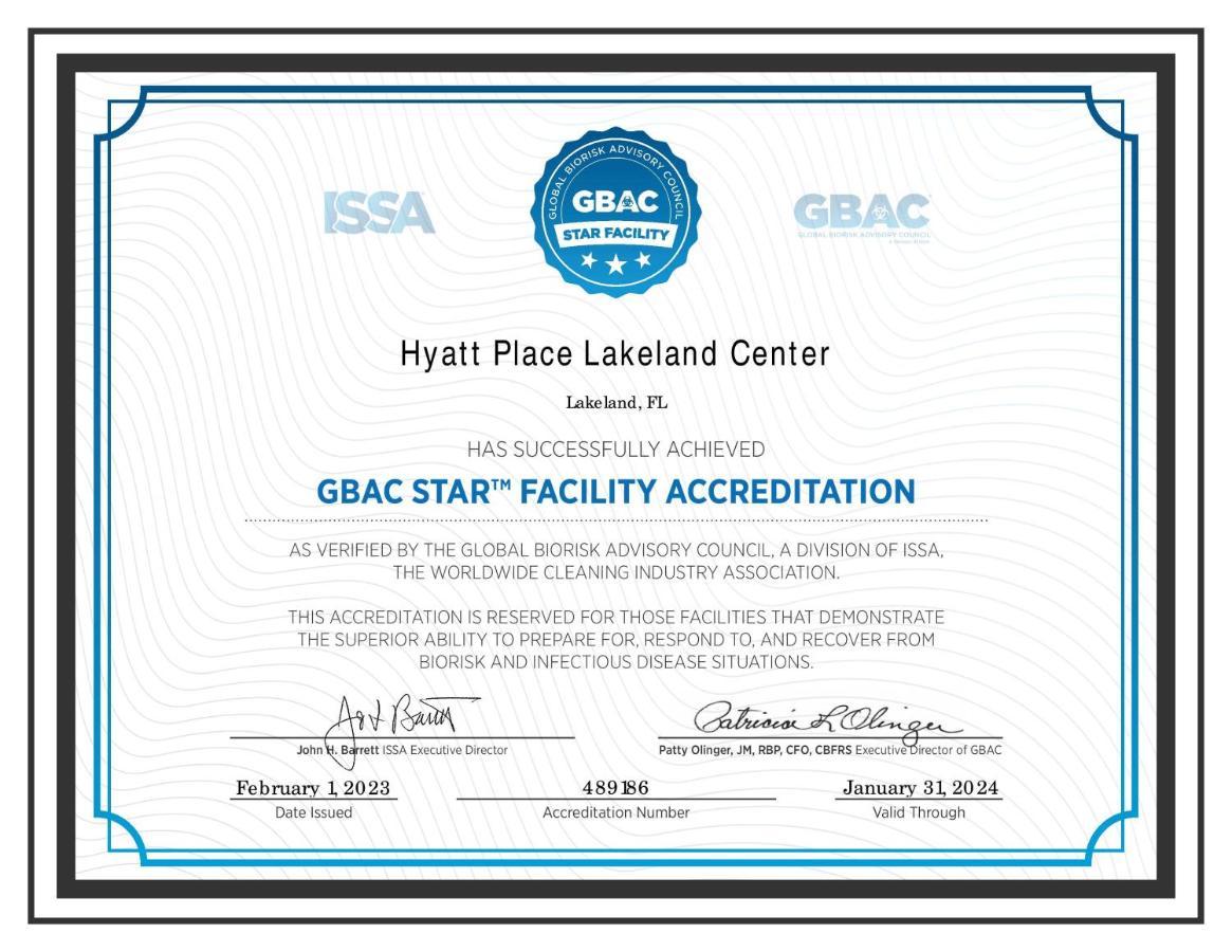 Hyatt Place Lakeland Center Zewnętrze zdjęcie